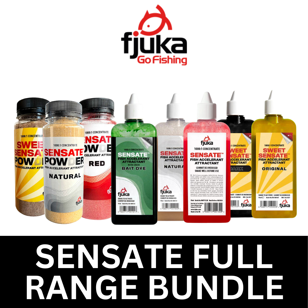 Fjuka Sensate Powder Liquid - FULL RANGE SET - 1000:1 Fish Accelerant ...