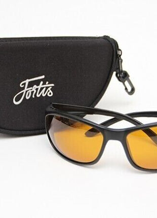 Fortis Wraps Polarised Sunglasses BROWN NEW Carp Fishing Glasses