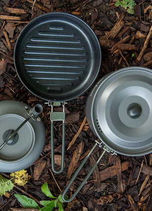 Fox Cookset 3 Piece Cooking Set by Billing Tackle