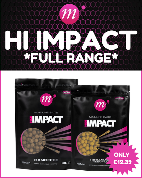 Mainline Hi Impact Boilie Range - FULL Range Available from REDUCED to £12.39