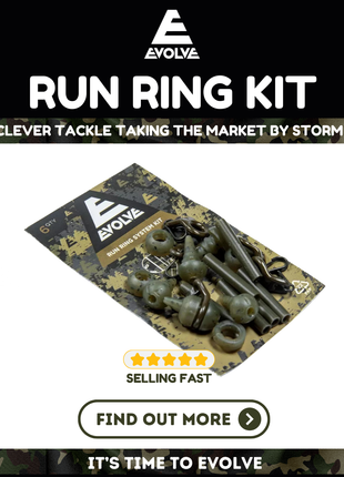 Evolve Tackle Inline Run Rig Kit. Evolve Your Tackle **NEW**