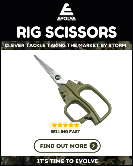 Evolve Tackle Rig Scissors. Carp Fishing’s Versatile Tool **NEW**