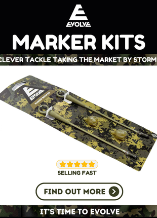 Evolve Tackle Marker Boom Kits. Evolve Your Tackle **NEW**