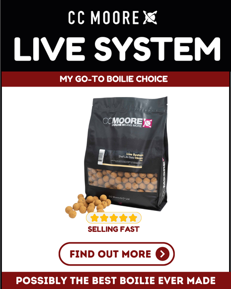 CC Moore Live System Boilies 5KG Shelf Life