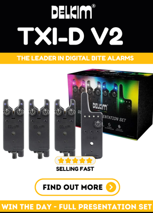 Delkim TXI-D V2 Bite Alarm Presentation Set