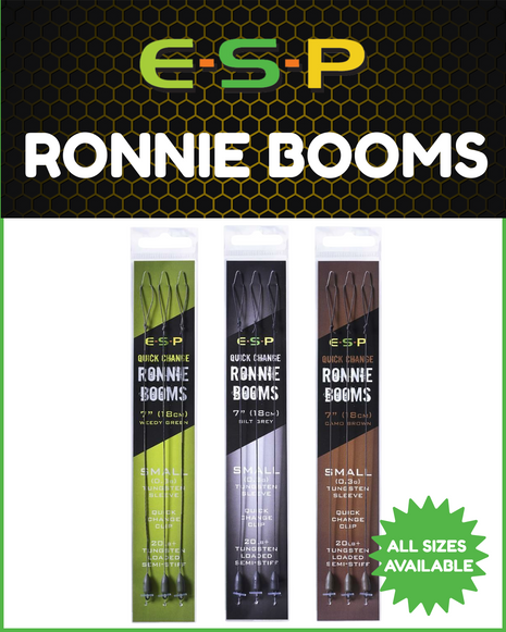ESP Ronnie Booms – Precision Pre-Tied Boom Sections for Ronnie Rigs