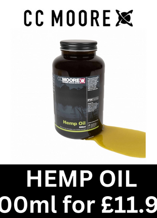 Hemp Oil CC Moore 500ml