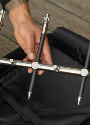 OMC Heist Rod Pod + Carry Case by Billing Tackle