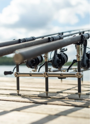 OMC Heist Rod Pod + Carry Case by Billing Tackle