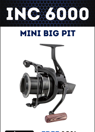 Okuma INC 6000 Carp Reel - Tough, Smooth, and Brilliant Value