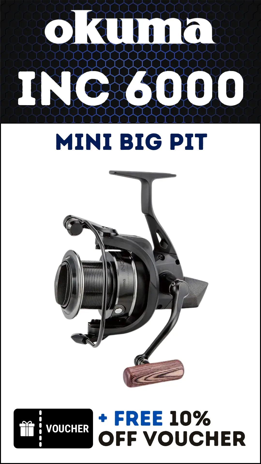 Okuma INC 6000 Carp Reel