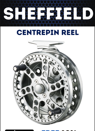 Okuma Sheffield Centrepin Reel – Smooth Precision for Serious Float Fishing