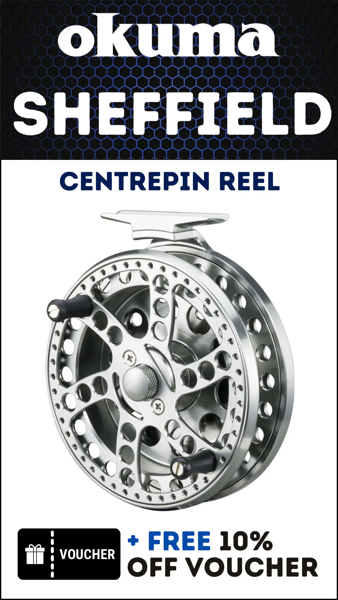 Okuma Sheffield Centrepin Reel – Smooth Precision for Serious Float Fi – Billing Tackle