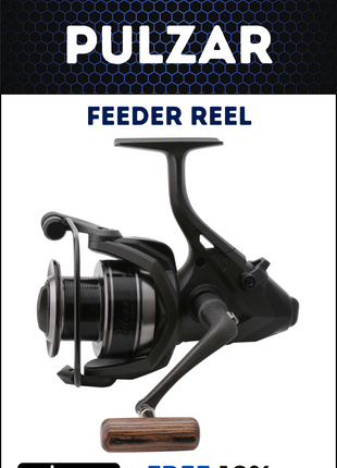Okuma Pulzar 6000/7000 Feeder Reel - Built for Fast Rivers and Big Lakes