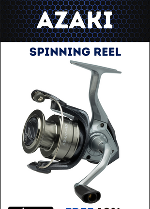 Okuma Azaki 30/40 Spinning Reel - Budget Perfection in Miniature