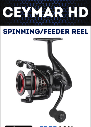 Okuma Ceymar HD 3000/4000 Reel - Epic Performance, Grit and Style