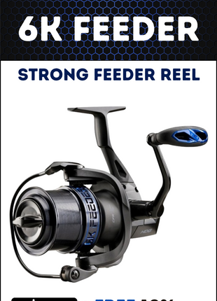 Okuma 6K Feeder Reel – Reliable Power for Coarse & Feeder Fishing