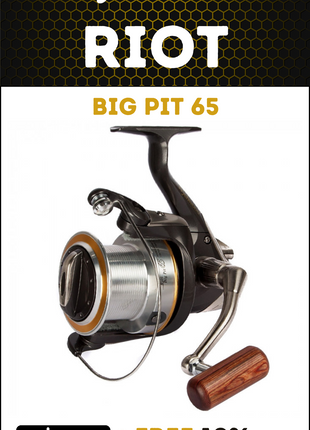 Wychwood Riot Big Pit 65 Reel - The Epitome of Power & Consistency