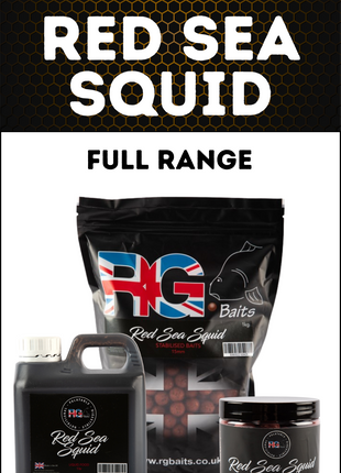 RG Baits Red Sea Squid Full Range  - From £10.99 - Same Day Dispatch