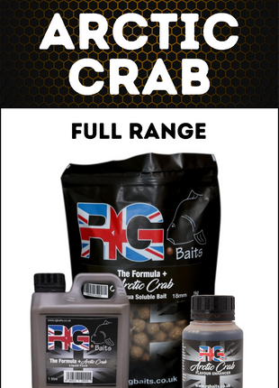 RG Baits Arctic Crab Full Range from £10.99 - Same Day Dispatch