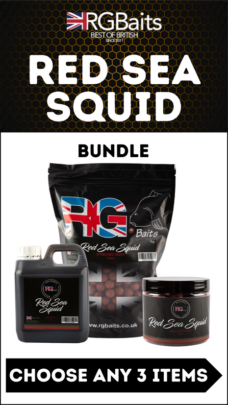 RG Baits Red Sea Squid Bundle Deal  - Choose Any 3 Items for £26.99