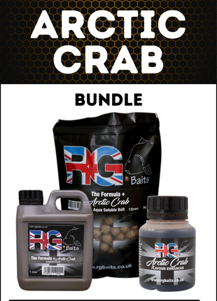 RG Baits Arctic Crab Bundle Deal  - Choose Any 3 Items for £26.99