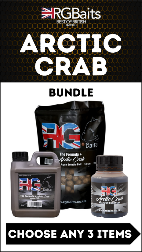 RG Baits Arctic Crab Bundle Deal  - Choose Any 3 Items for £26.99
