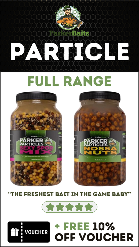 Parker Baits Particles Hemp Maize Tigernuts Buckwheat Spod Mix *FULL RANGE*