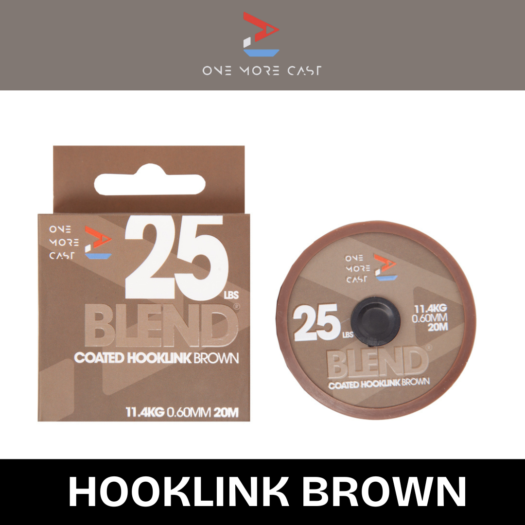 OMC Blend Coated Hooklink Brown 25m