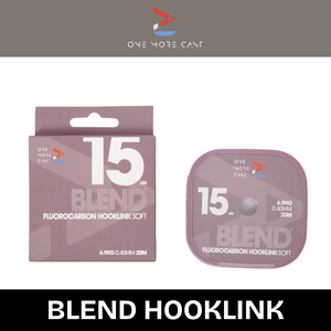 OMC Blend Fluorocarbon Fishing Hooklink Soft 20m