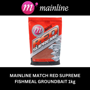 MAINLINE MATCH RED SUPREME FISHMEAL GROUNDBAIT 1kg