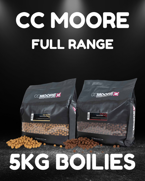 CC Moore 5kg Boilies Live System, Pro Stim Liver & Pacific Tuna