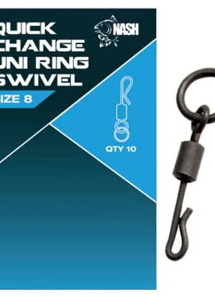 Nash QC UNI ring swivel size 8 by Billing Tackle