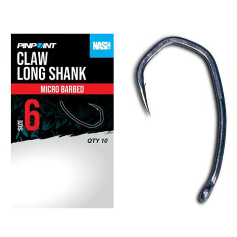 Nash claw Longshank micro Barb size 4 by Billing Tackle