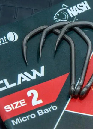 Nash claw size 4 micro barb by Billing Tackle