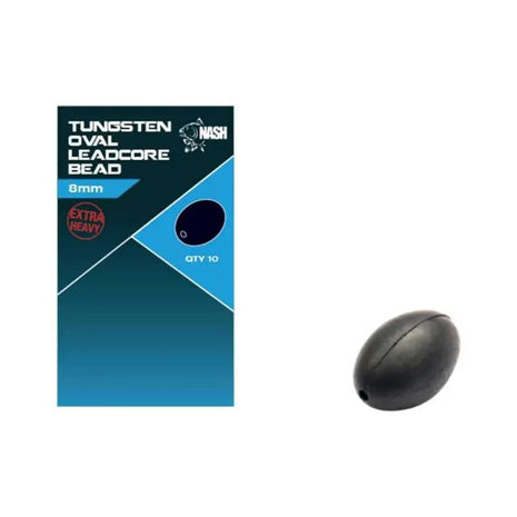 Nash tungsten oval bead 6mm by Billing Tackle
