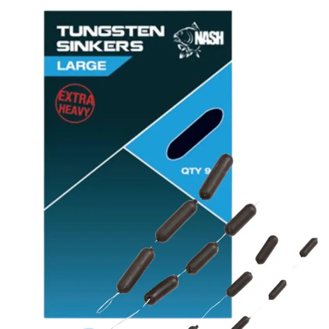 Nash tungsten sinkers by Billing Tackle