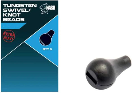 Nash tungsten swivel beads (small) by Billing Tackle