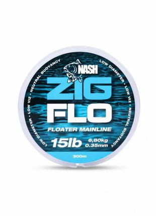 Nash zig flo 10lb clear by Billing Tackle