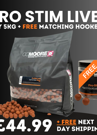 CC Moore Pro Stim Liver 5kg + Hookbait £44.99