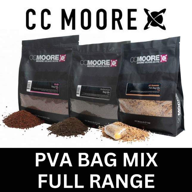 PVA Bag Mix CC Moore - FULL RANGE - NEW - CARP FISHING, PVA Bag & Stick MIXES