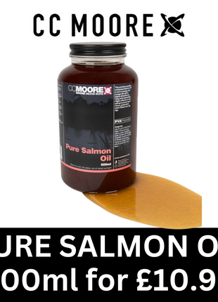 Pure Salmon Oil CC Moore 500ml