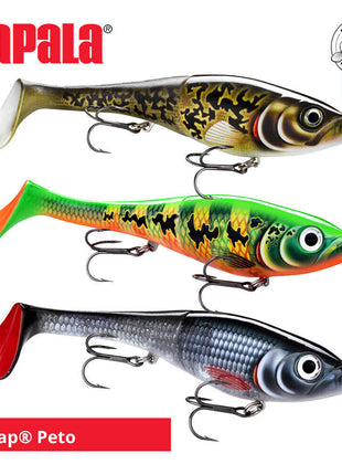 Rapala X Rap Peto Slow Sinking Lures Pike Perch Zander Catfish + FREE TRACE
