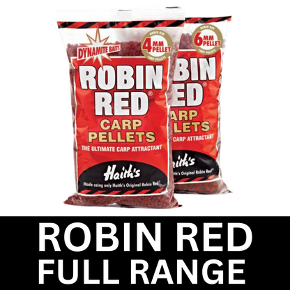 Robin RedDynamite Baits - FULL RANGE - Fishing Pellets Groudbait All Sizes