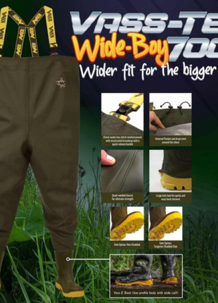 VASS Waders **SALE** All Models, All Sizes - UP TO 10% OFF RRP