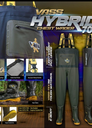 VASS Waders **SALE** All Models, All Sizes - UP TO 10% OFF RRP