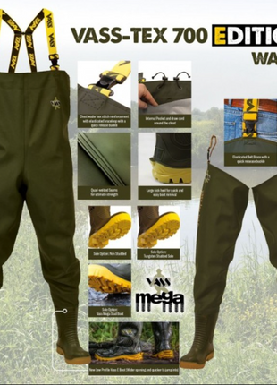 VASS Waders **SALE** All Models, All Sizes - UP TO 10% OFF RRP