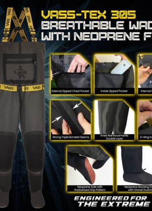 VASS Waders **SALE** All Models, All Sizes - UP TO 10% OFF RRP