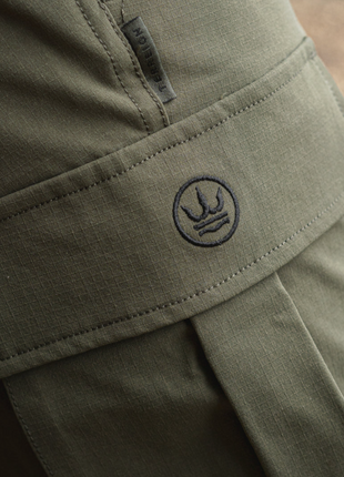 Timeless Cuffed Cargo Trouser - Green - Premium Grade Fishing Clothes