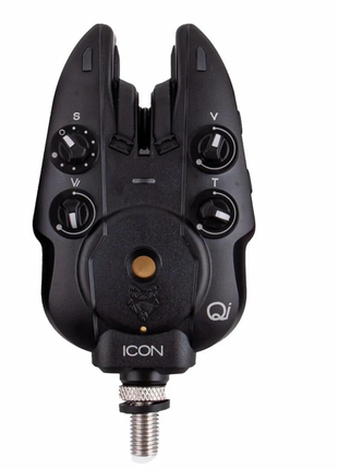 Wolf Icon Qi Bite Alarms & Hubb or QR Receiver - 3 Alarm SET